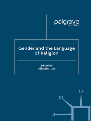 cover image of Gender and the Language of Religion